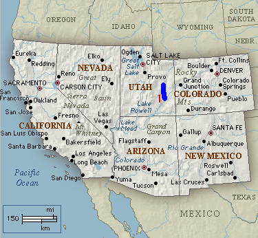 Us Map Southwest